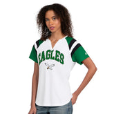 Philadelphia Eagles Starter Women's Game On Notch Neck T-Shirt White - NFL