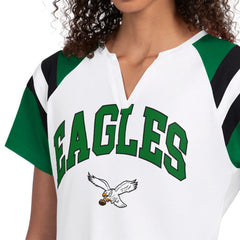 Philadelphia Eagles Starter Women's Game On Notch Neck T-Shirt White - NFL