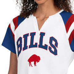 Buffalo Bills Starter Women's Game On Notch Neck T-Shirt White - NFL