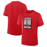 Florida Panthers - 2025 Stanley Cup Champions Banner Raising T-Shirt Red