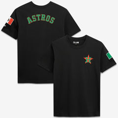 Houston Astros New Era Mexico Country Flag T-Shirt On Sale