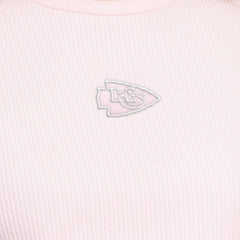 Kansas City Chiefs Starter Women's Travel Pastels Cropped Tank Pastel Pink - NFL