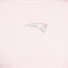 New England Patriots Starter Women's Travel Pastels Cropped Tank Pastel Pink - NFL