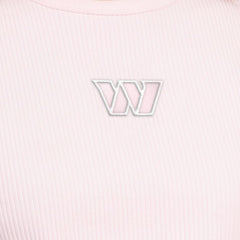 Washington Commanders Starter Women's Travel Pastels Cropped Tank Pastel Pink - NFL