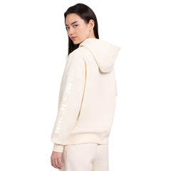 Green Bay Packers Starter Women's Pastels Relaxed Travel Hoodie Cream - NFL