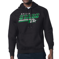 Dallas Stars - Starter Logo Push Fleece Hoodie Black