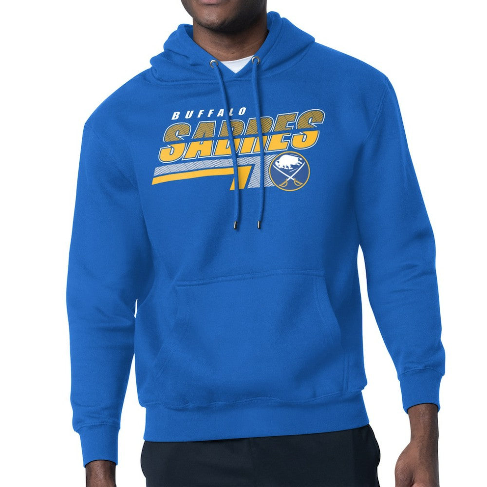 Buffalo Sabres - Starter Logo Push Fleece Hoodie Royal