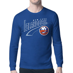 New York Islanders - Starter Modern Tailsweep Long Sleeve T-Shirt Royal