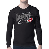 Carolina Hurricanes - Starter Modern Tailsweep Long Sleeve T-Shirt Black