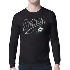 Dallas Stars - Starter Modern Tailsweep Long Sleeve T-Shirt Black