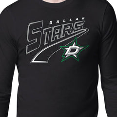 Dallas Stars - Starter Modern Tailsweep Long Sleeve T-Shirt Black