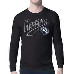 Utah Mammoth - Starter Modern Tailsweep Long Sleeve T-Shirt Black