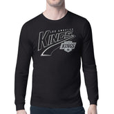 Los Angeles Kings - Starter Modern Tailsweep Long Sleeve T-Shirt Black