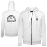 Los Angeles Dodgers Levelwear Podium Chenille Logo Full-Zip Hoodie On Sale