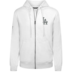 Los Angeles Dodgers Levelwear Podium Chenille Logo Full-Zip Hoodie On Sale