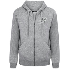 Miami Marlins Levelwear Podium Chenille Logo Full-Zip Hoodie Near Me