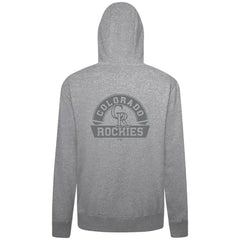 Colorado Rockies Levelwear Podium Chenille Logo Full-Zip Hoodie discount