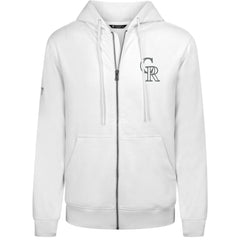 Colorado Rockies Levelwear Podium Chenille Logo Full-Zip Hoodie Near Me