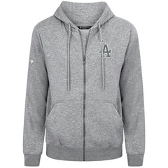 Los Angeles Dodgers Levelwear Podium Chenille Logo Full-Zip Hoodie Clearance
