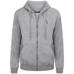 Chicago White Sox Levelwear Podium Chenille Logo Full-Zip Hoodie Clearance