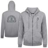 Kansas City Royals Levelwear Podium Chenille Logo Full-Zip Hoodie Lifestyle