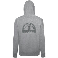 Kansas City Royals Levelwear Podium Chenille Logo Full-Zip Hoodie Lifestyle