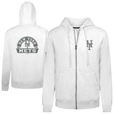 New York Mets Levelwear Podium Banner Arch Full-Zip Hoodie Lifestyle