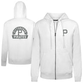 Pittsburgh Pirates Levelwear Podium Banner Arch Full-Zip Hoodie Clearance