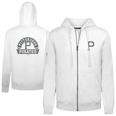 Pittsburgh Pirates Levelwear Podium Banner Arch Full-Zip Hoodie Clearance