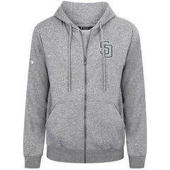 San Diego Padres Levelwear Podium Banner Arch Full-Zip Hoodie Clearance