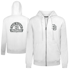 San Diego Padres Levelwear Podium Banner Arch Full-Zip Hoodie Near Me