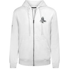 Boston Red Sox Levelwear Podium Banner Arch Full-Zip Hoodie Lifestyle