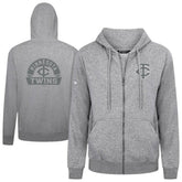Minnesota Twins Levelwear Podium Banner Arch Full-Zip Hoodie On Sale
