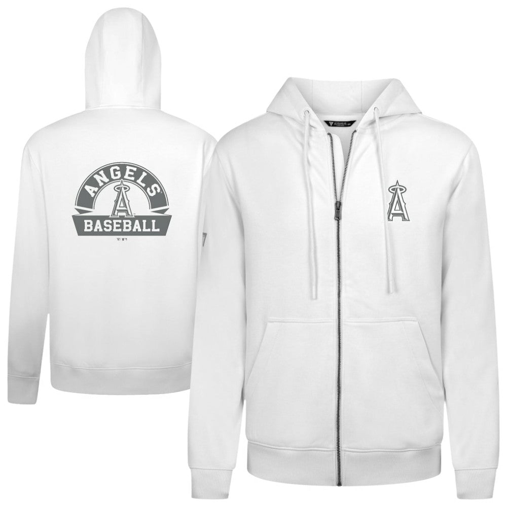Los Angeles Angels Levelwear Podium Banner Arch Full-Zip Hoodie Sale