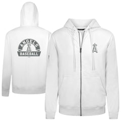 Los Angeles Angels Levelwear Podium Banner Arch Full-Zip Hoodie Sale
