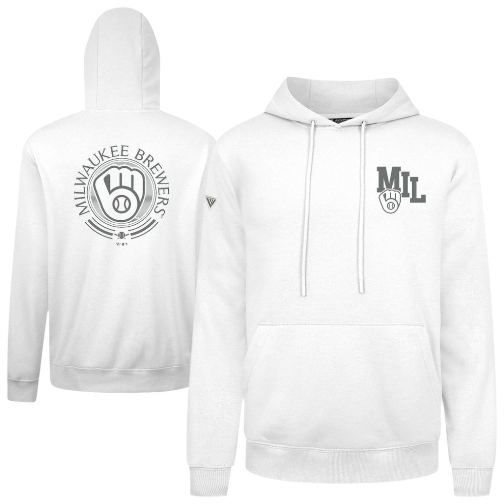 Milwaukee Brewers Levelwear Podium Grain Hoodie Lifestyle