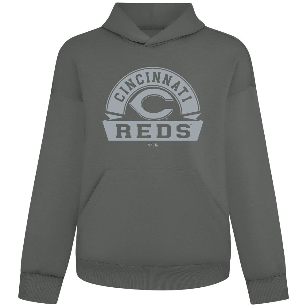 Cincinnati Reds Levelwear Luxe Signature Banner Arch Tri-Blend Hoodie Near Me