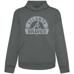 Atlanta Braves Levelwear Luxe Signature Banner Arch Tri-Blend Hoodie Sale