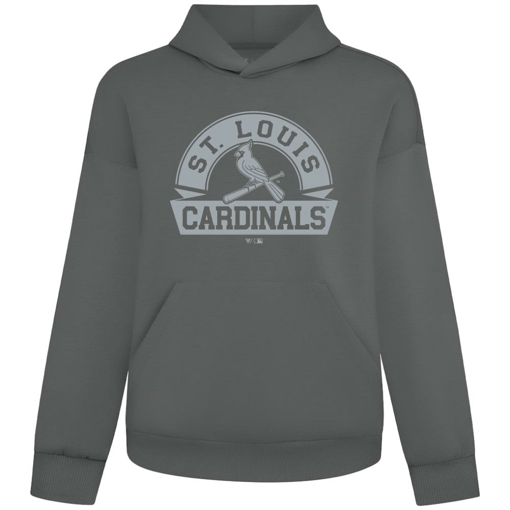 St. Louis Cardinals Levelwear Luxe Signature Banner Arch Tri-Blend Hoodie for sale