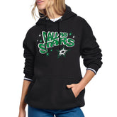 Dallas Stars - Starter Women's Fireworks Fleece Hoodie Black
