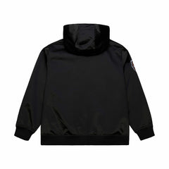 Mitchell & Ness - Memphis Grizzlies Hardwood Classics Nights Walk the Tunnel Satin Bomber Full-Snap Hooded Jacket - Black