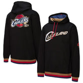 Mitchell & Ness - Cleveland Cavaliers Hardwood Classics Nights Playmaker Fleece Hoodie - Black