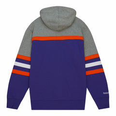Mitchell & Ness - Phoenix Suns Head Coach Hoodie - Purple/Gray