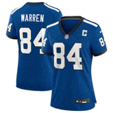 Tyler Warren Indianapolis Colts Women's Alternate 2 Indiana Nights Game Jersey Heather Royal - Nike
