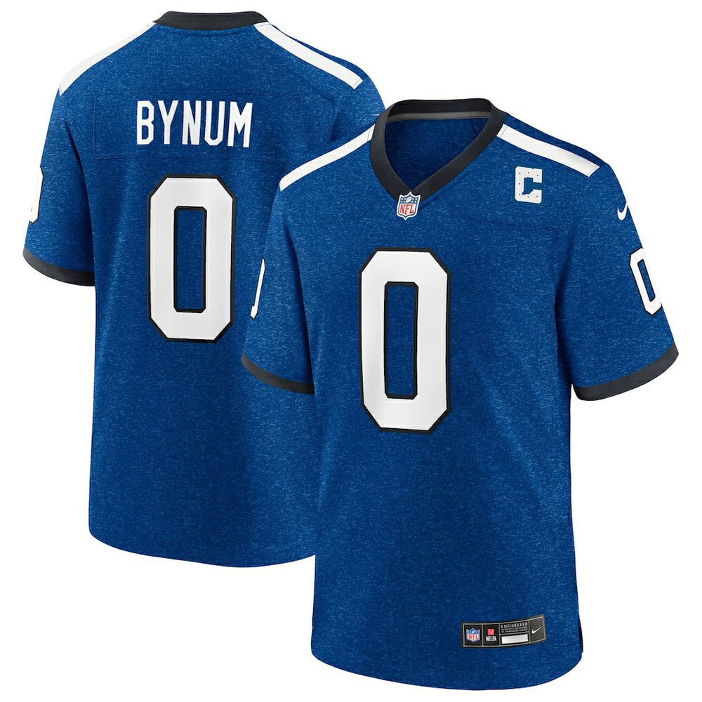 Camryn Bynum Indianapolis Colts Alternate 2 Indiana Nights Game Jersey Heather Royal - Nike