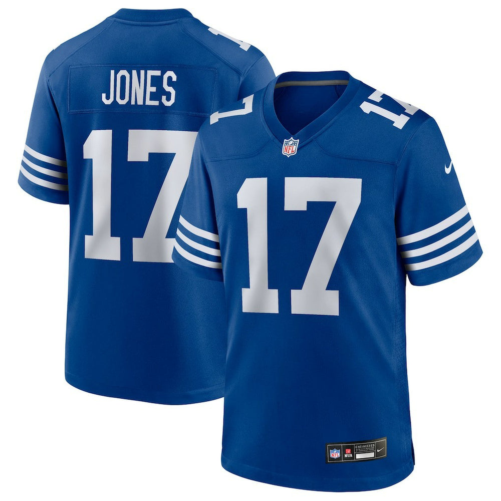 Daniel Jones Indianapolis Colts Alternate Game Jersey Royal - Nike