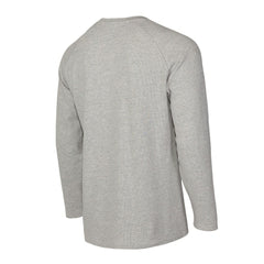 NBA - Philadelphia 76ers Concepts Sport Hawthorn Thermal Knit Long Sleeve Henley T-Shirt - Gray