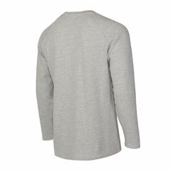 NBA - Los Angeles Lakers Concepts Sport Hawthorn Thermal Knit Long Sleeve Henley T-Shirt - Gray