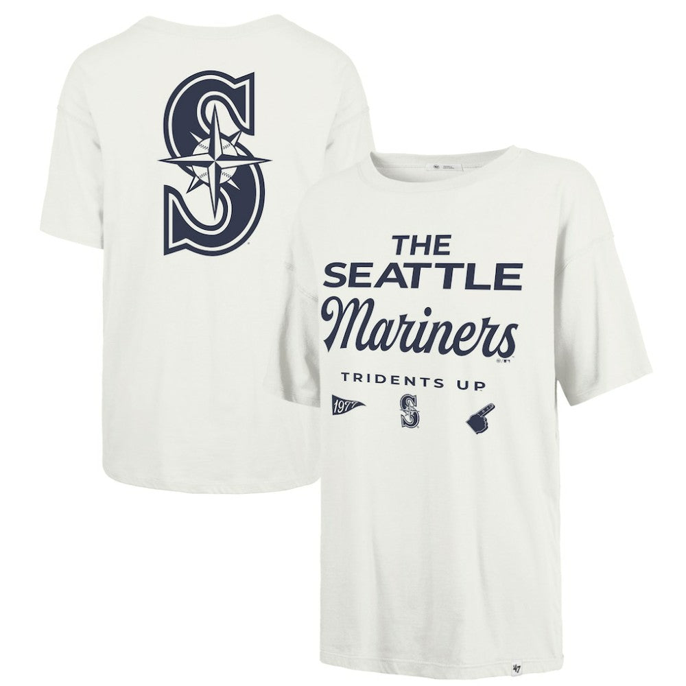 Seattle Mariners '47 Women's Show Off Boyfriend T-Shirt discount