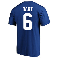 Jaxson Dart New York Giants Big & Tall Player Name & Number T-Shirt Royal - Fanatics